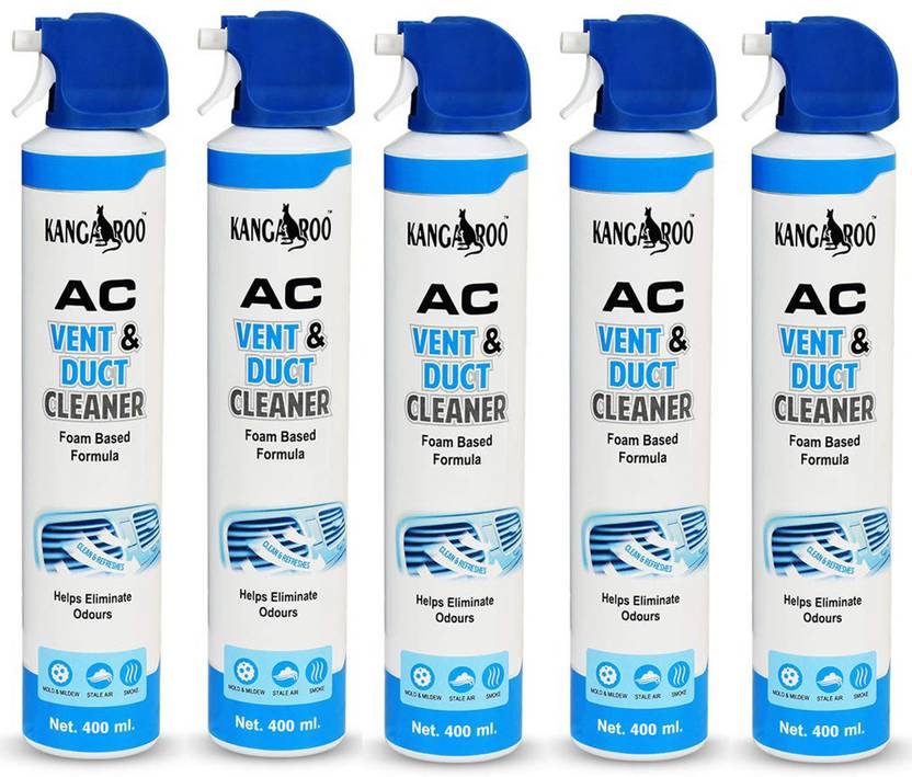 KANGAROO Car AC Vent & Duct Cleaner Odor Neutralizer Spray Form AC Vent