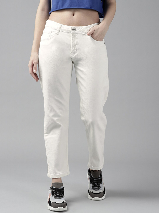 Roadster Regular Women White Jeans 