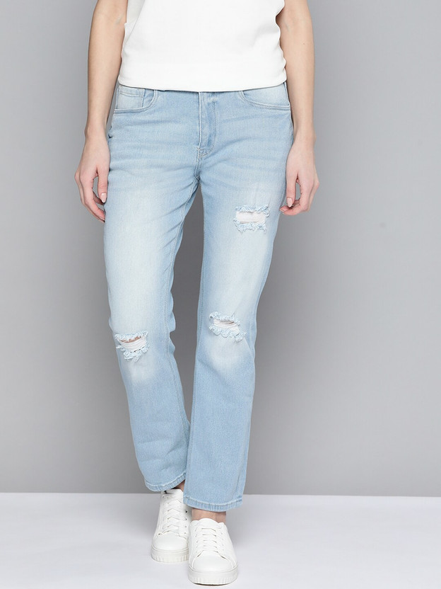 Mast \u0026 Harbour Regular Women Blue Jeans 