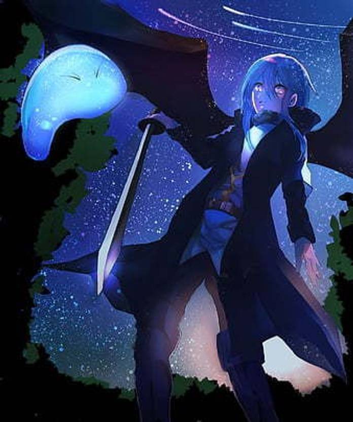 Horror Rimuru Hd Rimuru Tempest Badass Slime Matte Finish Poster Paper Print ...