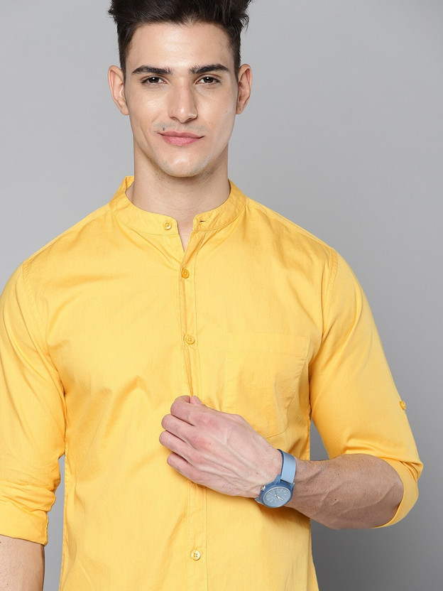 Yellow shirt flipkart Clearance
