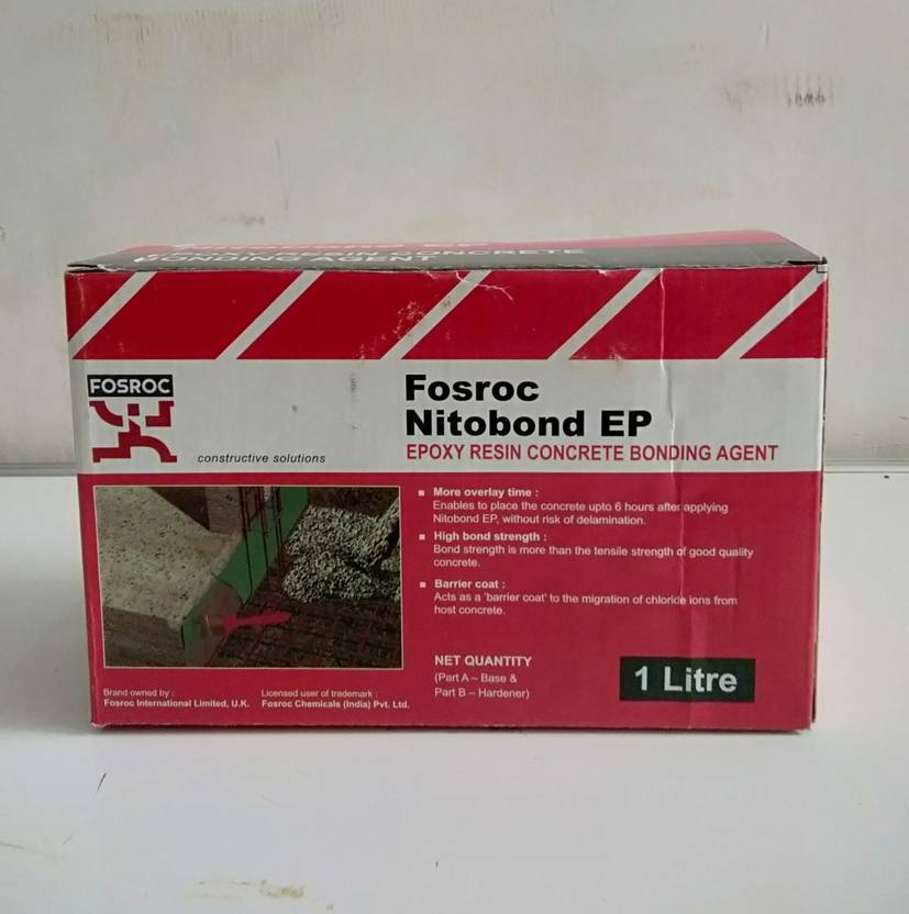 fosroc Nitobond EP 1 Litre (A 617 + B 383 ML) Epoxy resin concrete