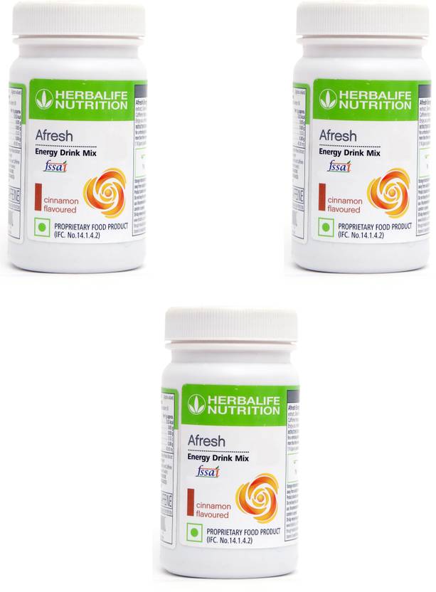 HERBALIFE Afresh Energy Drink Cinnamon Flavor For Weight Loss 3