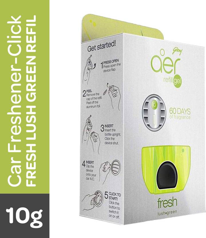 Godrej Aer Click Fresh Lush Green Refill Car Freshener Price in India