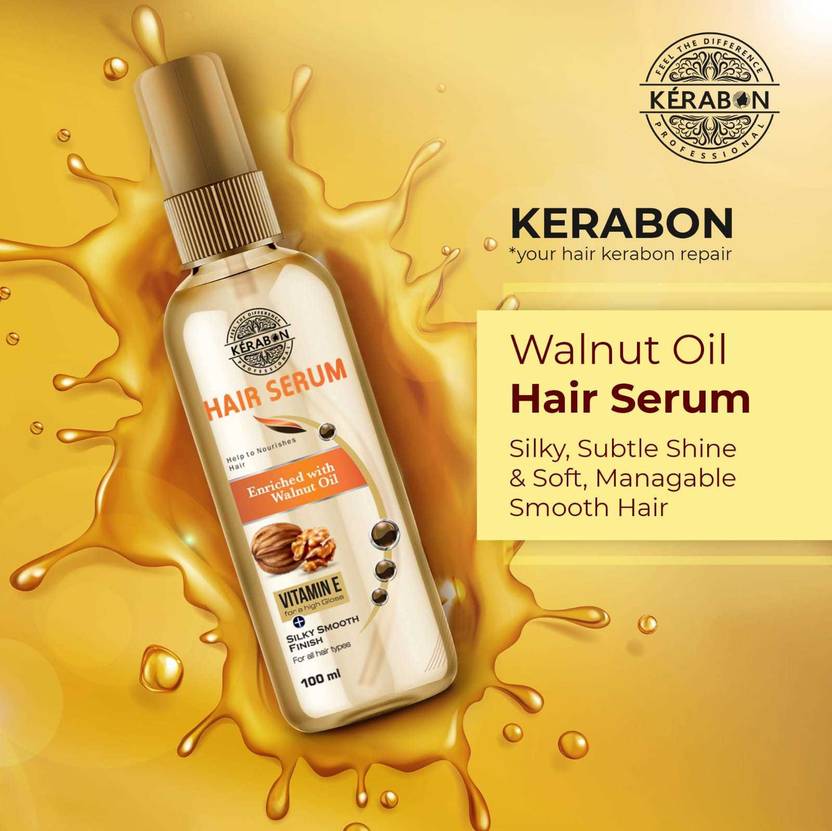 KERABON Walnut Oil Hair Serum Price in India, Buy KERABON Walnut Oil
