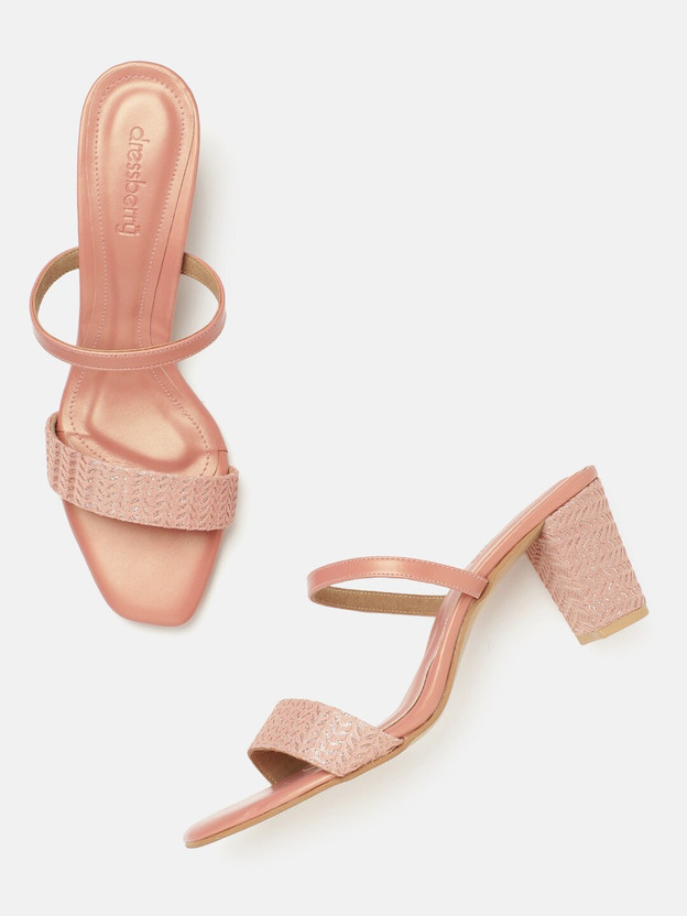 quiz pink sandals