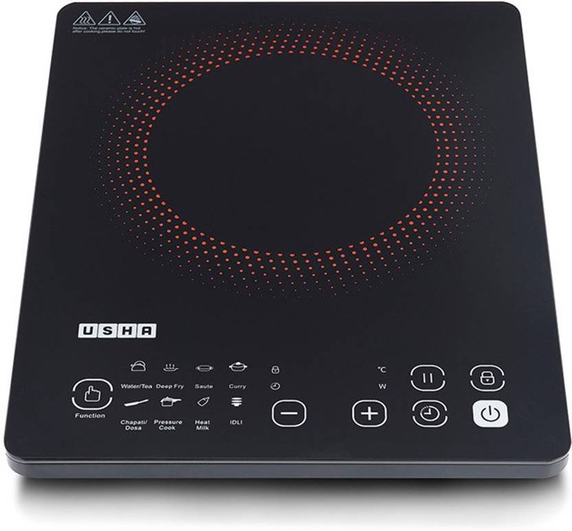 USHA INDUCTION COOKTOP ICCJ2000WTC Induction Cooktop Buy USHA
