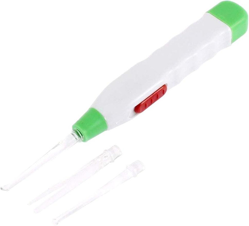 AddIntoCart Earpick With Flashlight Ear Wax Remover Child Safety Tweezer and Spoons