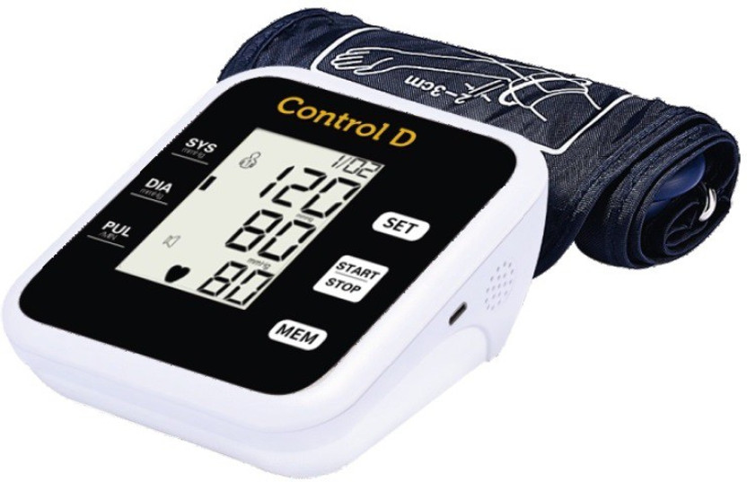 Control D BP106 USB Port Automatic Digital BP Monitor Bp Monitor(Black)