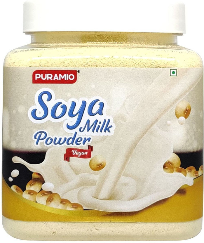 PURAMIO Soya Milk Powder (Vegan) Plant-Based Protein(300 g, Soy)