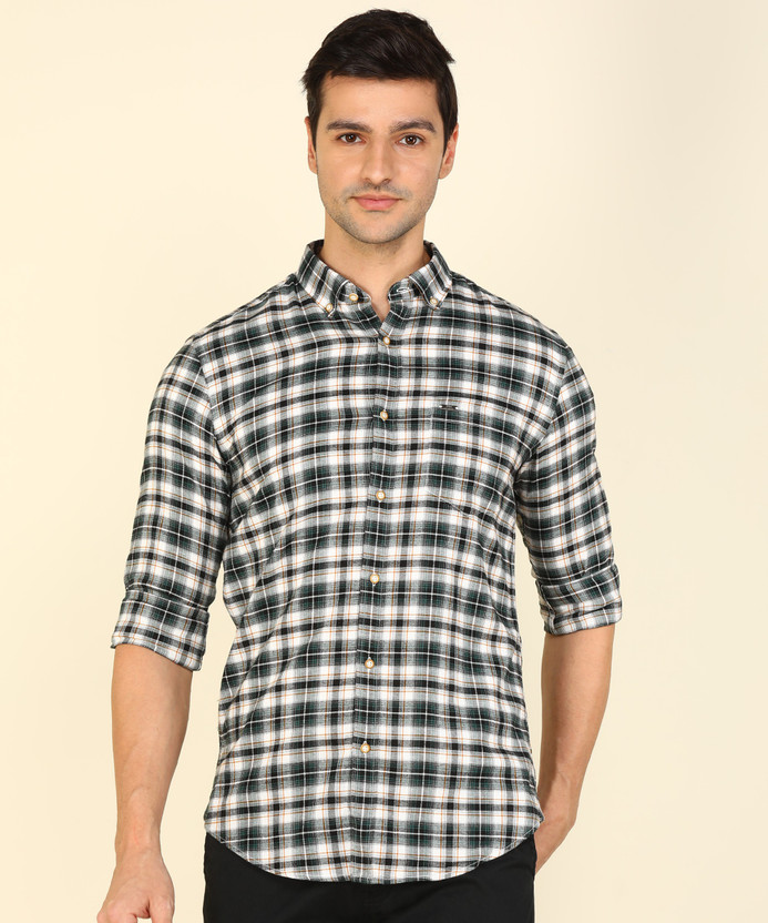 PETER ENGLAND Men Checkered Casual