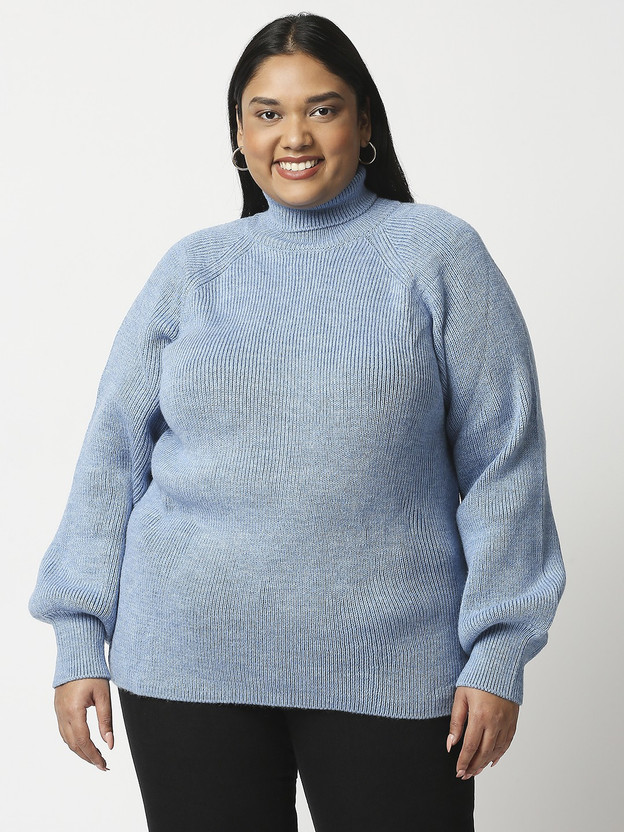royal blue sweater plus size