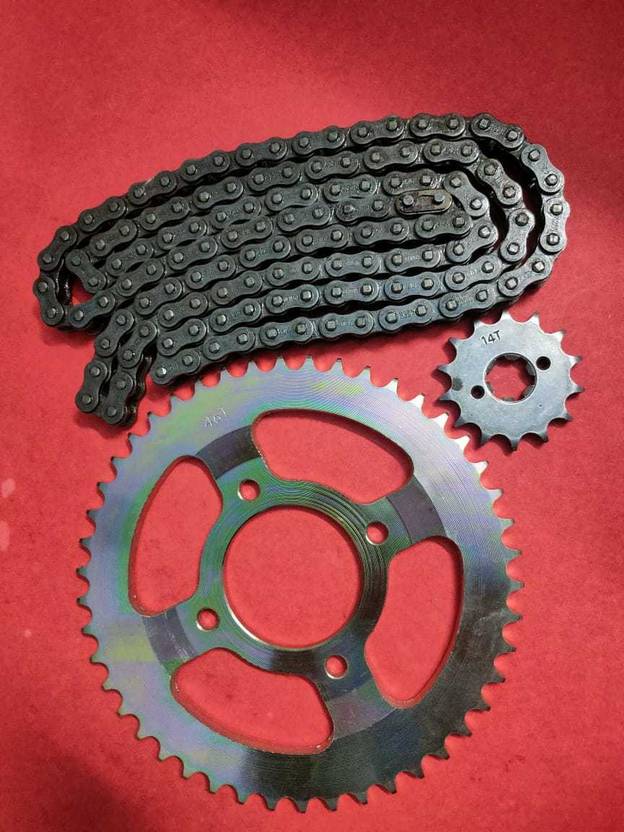 Edge Auto APACHE RTR 180 HIGH QUALITY CHAIN SPROCKET 46 Teeth Sprocket