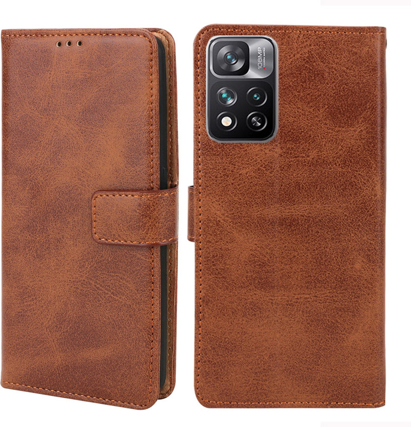 RK Seller Flip Cover for Xiaomi 11i Hypercharge 5G(Brown, Shock Proof, Pack of: 1)