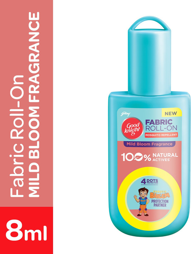 Good Knight Fabric Roll-On Mosquito Repellent Mild Bloom(8 ml)
