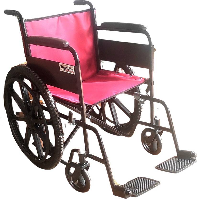 SURGICARE Folding Wheelchair With Mag Wheels Manual Wheelchair Price in
