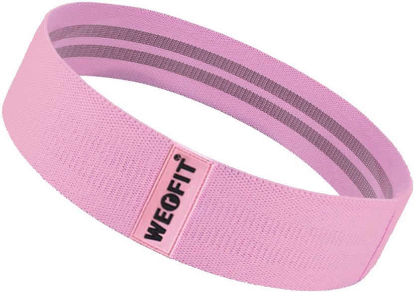WErFIT Pull Up Resistance Bands,Stretch Exercise Wide Workout Hip Loop Bands (M, 14.5") Resistance Band(Pink, Pack of 1)