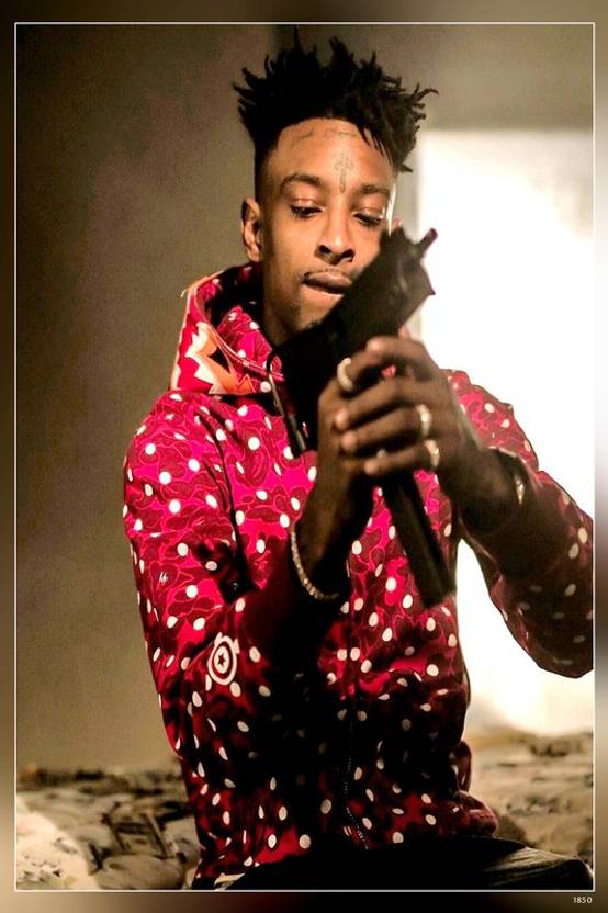 21 Savage Rapper Singer Musician Shayaa Bin AbrahamJoseph Matte Finish Poster Paper Print