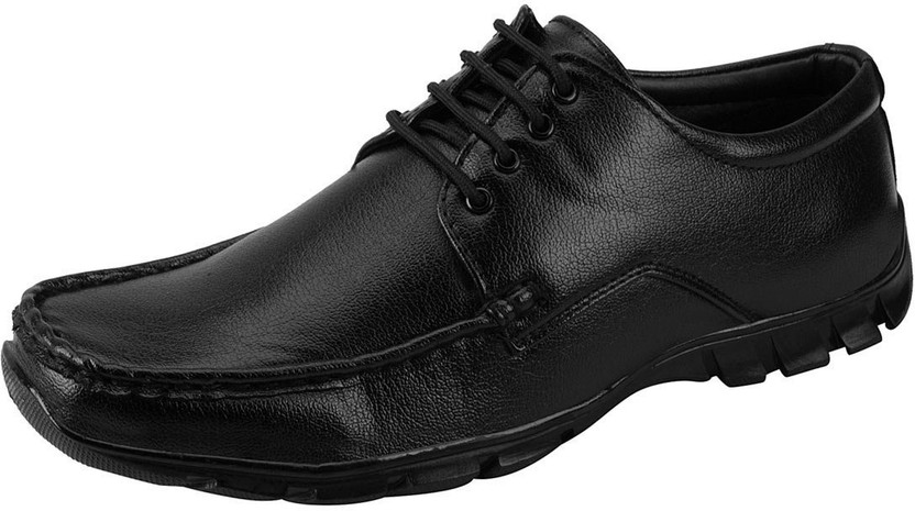 Bata black office shoes clearance