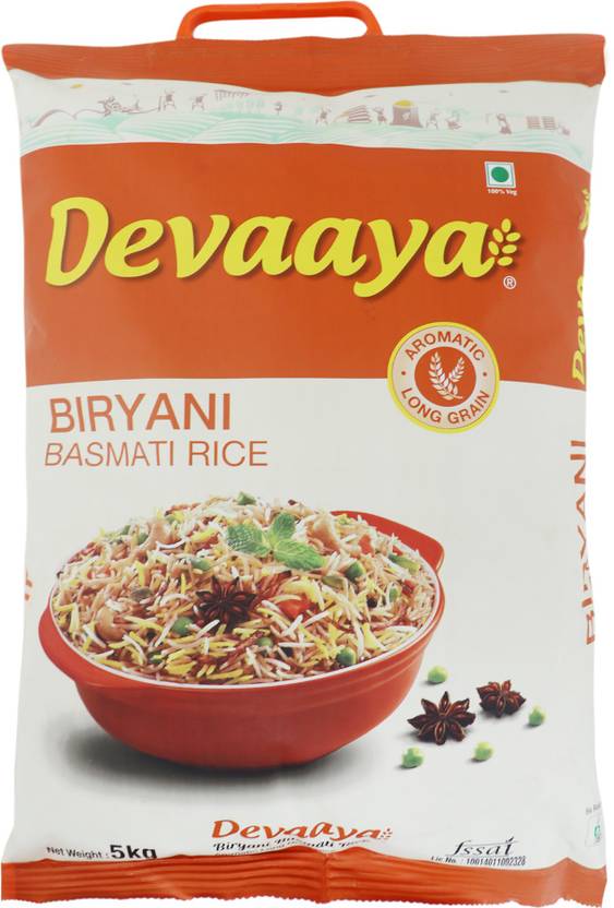 Devaaya Biryani Basmati Rice (Long Grain, Raw) Price in India Buy