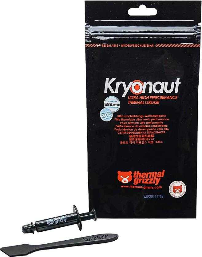 Kryonaut Thermal Grizzly 1.0 Gram, Liquid Metal Based Thermal Paste Price in India Buy