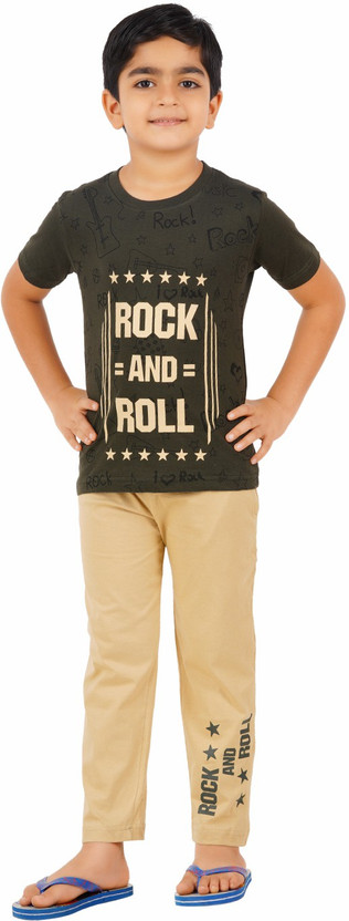 Boys Casual T-shirt Pant Price in India