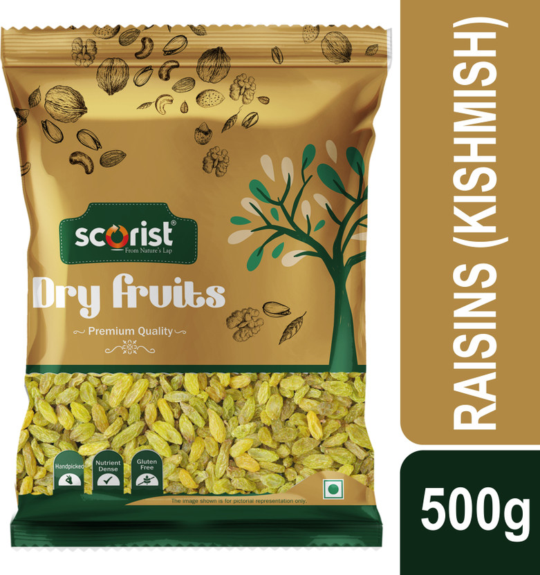 Scorist Scorist Popular Raisins(1 x 500 g) - Flipkart Deal