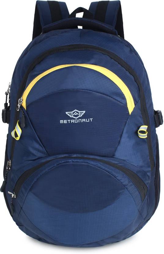 Metronaut Large 35 L Laptop Backpack Unisex Backpack Prime 4.0 Laptop Bag-Office Bag-School Bag With Reflective Strip (Blue)