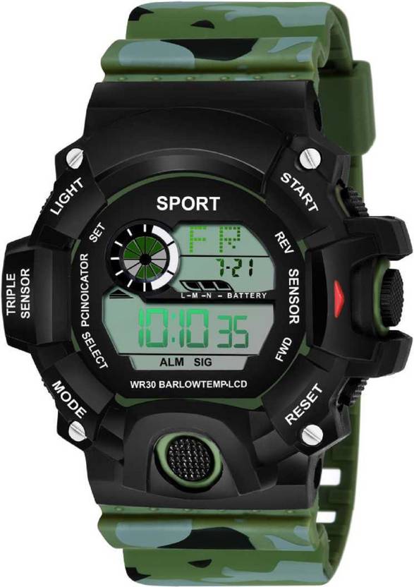 Styleflix N90 Sports Day And Date kids Digital Watch For Boys & Girls