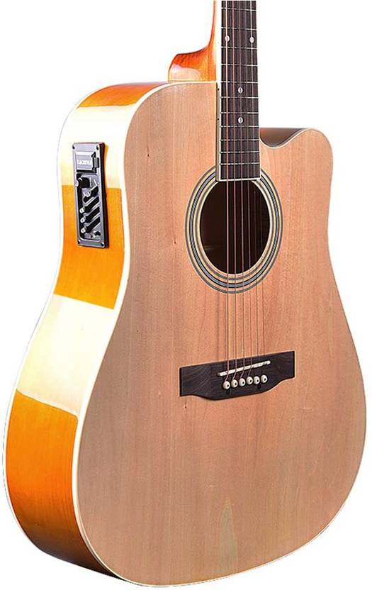 KADENCE Frontier Jumbo Semi Acoustic Guitar With Die Cast Keys Acoustic
