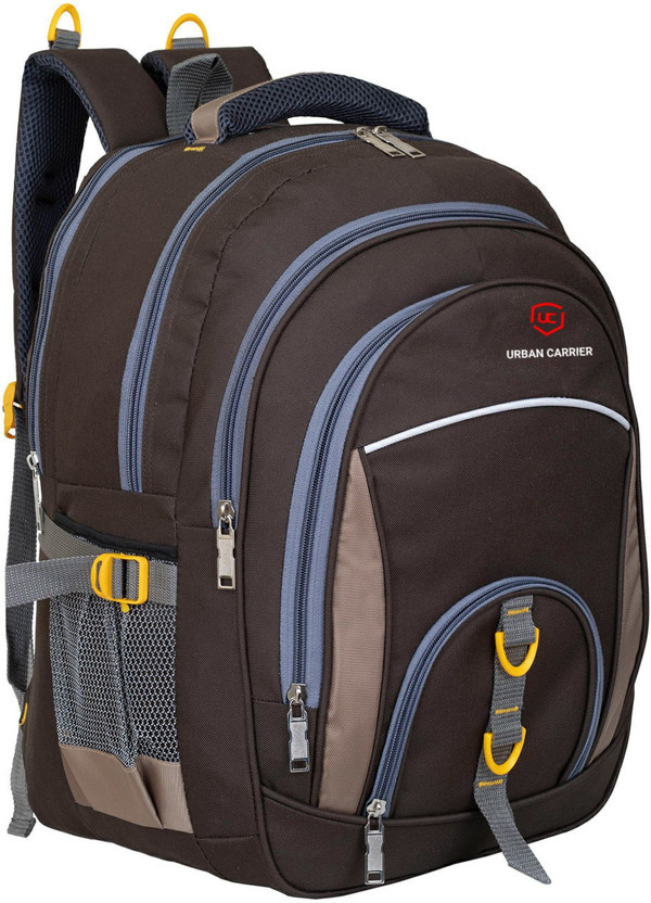 urban carrier Large Medium Backpack school and colleges laptop travel bag Unisex office bag 45 L Laptop Backpack(Brown)