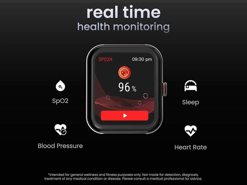 Ambrane FitShot Zest smartwatch