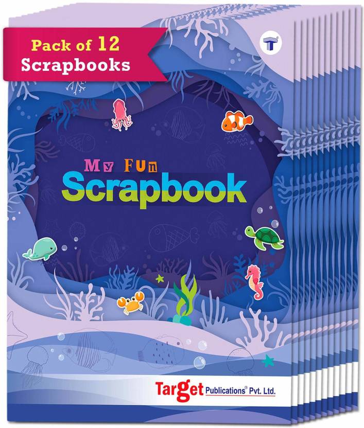 Scrapbooks For Kids A4 Size Scrapbook 32 Pages Colorful Scrapbook