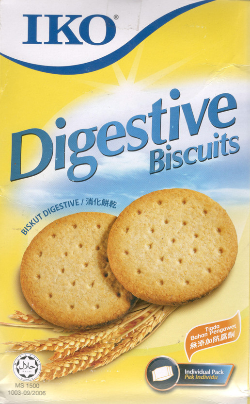 Iko Iko DIGESTIVE BISCUITS IMPORTED Plain Biscuit(400 g) - Flipkart Deal
