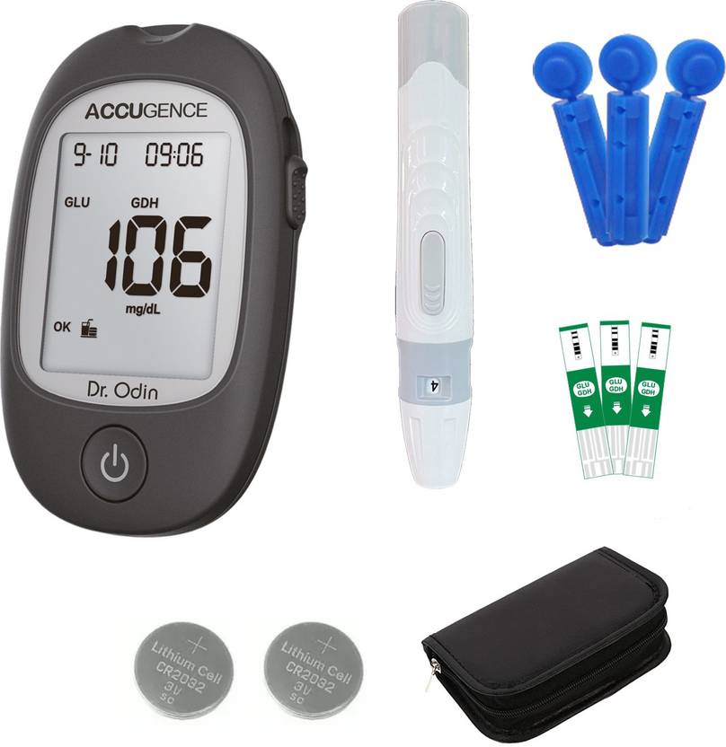 Dr. Odin PM900 Accugence Multi monitoring 4 in 1 Glucose Meter Kit