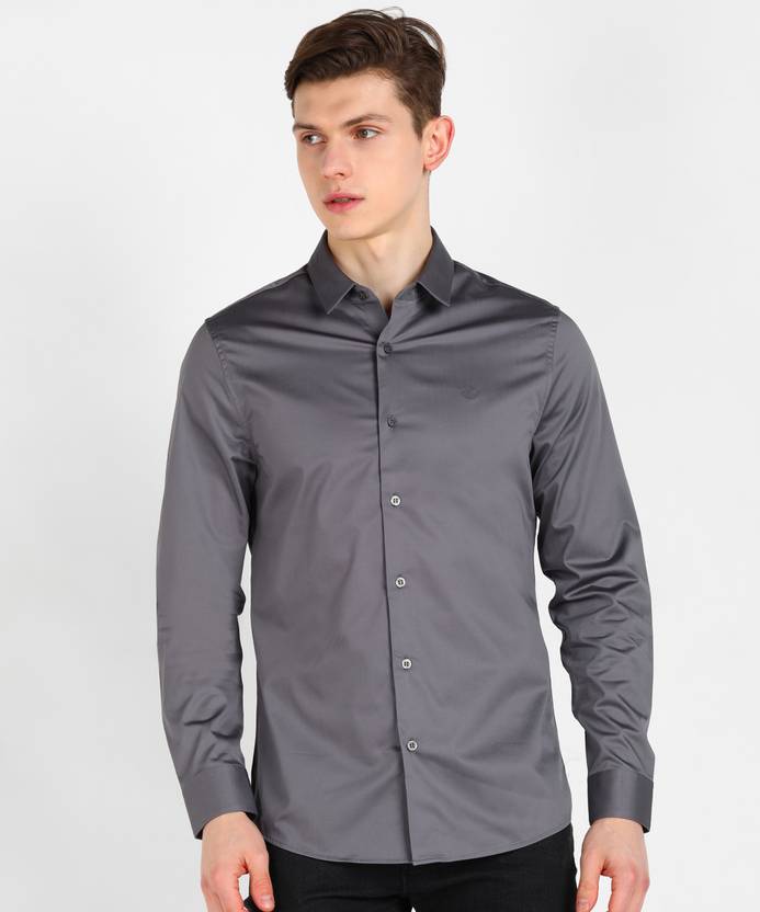 Calvin Klein Jeans Men Solid Casual Grey Shirt - Buy Calvin Klein Jeans Men Solid Casual Grey Shirt Online at Best Prices in India Calvin Klein Jeans Men Solid Casual Grey Shirt - Buy Calvin Klein Jeans Men Solid Casual Grey Shirt Online at Best Prices in India