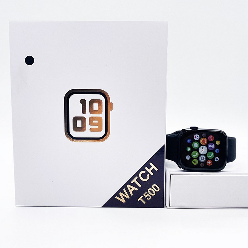 Twixxle 1.57'' Full Touch HD Display Smartwatch(Black Strap, Free)