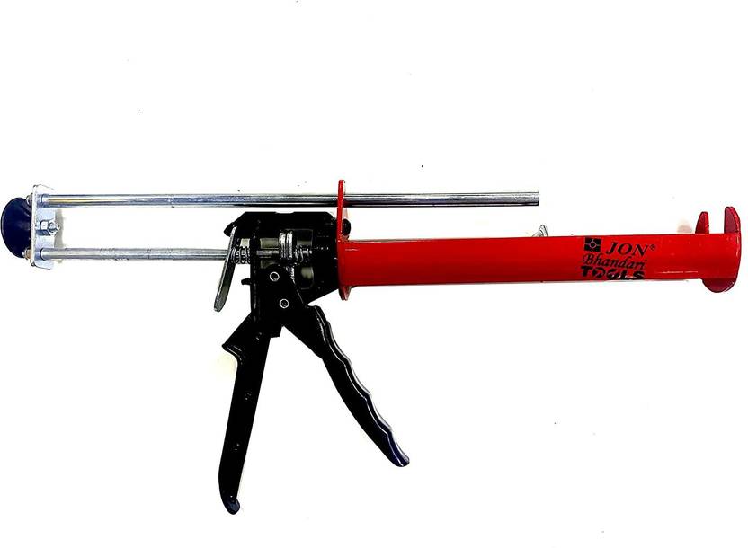 Jon Bhandari Tools Steel Silicon Sealant Caulking Gun Double Barrel
