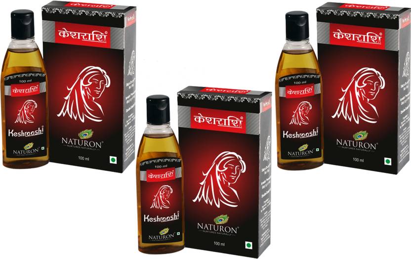 Keshraashi Oil For Hair Fall Control & Hair Growth with 9 Ayurvedic