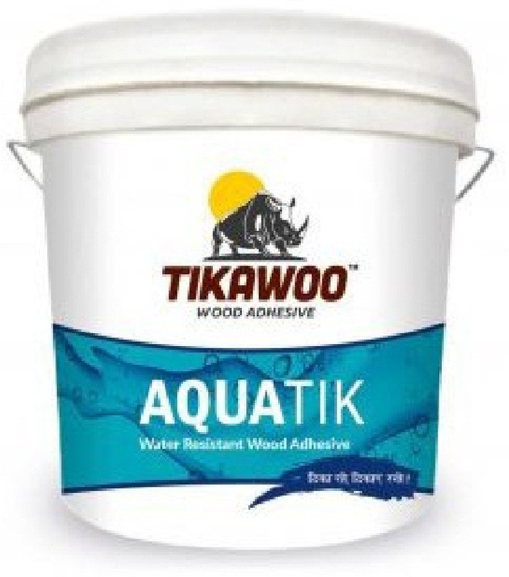TIKAWOO AQUATIK WATER RESISTENT WOOD ADHESIVE (PACK OF 1 KG) Adhesive(1 kg)