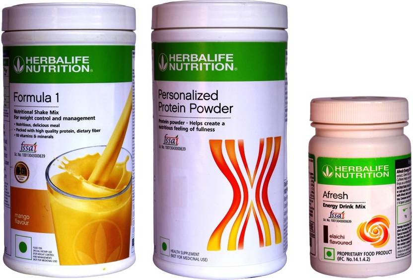 Herbalife Nutrition FORMULA 1SHAKE MANGO &PROTIEN POWDER 400 G AFRESH