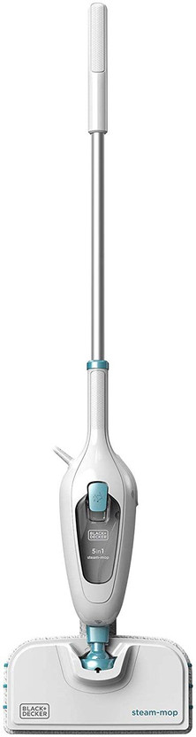 Black & Decker BLACK+DECKER FSMH13E5-QS 1300W 5-in-1 Steam Mop with 99.9% Germ Protection White Wet & Dry Vacuum Cleaner(White)