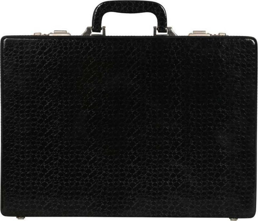 IRHA 18 Inches, Artificial Leather, Business/Work, Profile Medium Briefcase - For Men & Women(Black)
