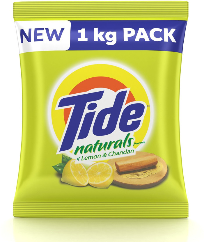 Tide Naturals Lemon & Chandan Detergent Powder (Lemon & Chandan)(1 kg)
