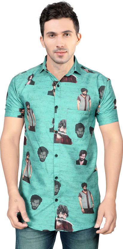 Printed shirts for mens flipkart clearance