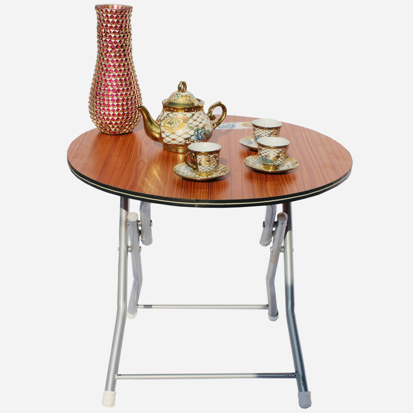 cauvery Engineered Wood Outdoor Table(Finish Color - GOLD, Pre-assembled)