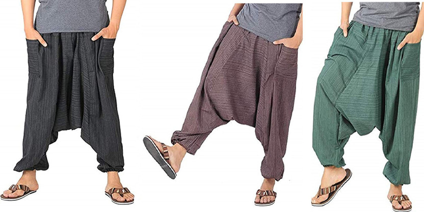Million Store Striped Cotton Men Harem 