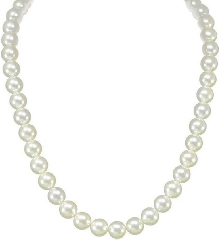 white pearl mala Pearl Stone Chain 