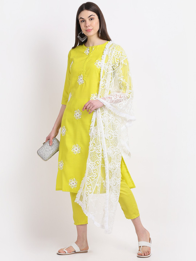 Gosriki Women Kurta, Pant And Dupatta 