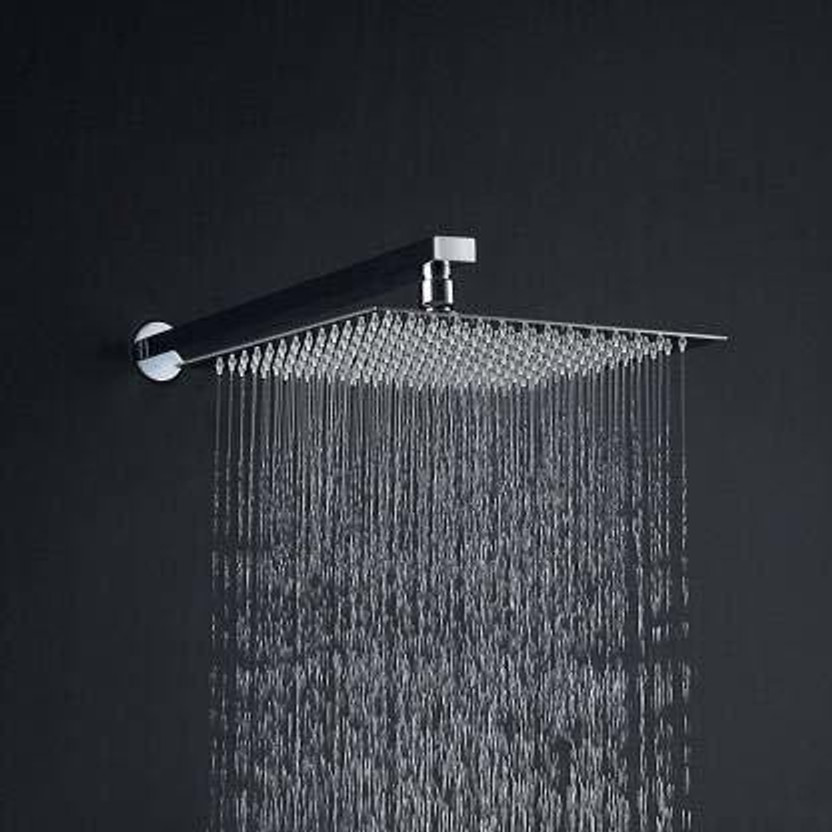 iSTAR 6"x 6" Premium Quality SS Ultra Slim Square Rain Shower Head Shower Head